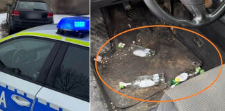 Policyjny pościg za pijanym kierowcą