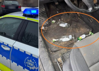 Policyjny pościg za pijanym kierowcą