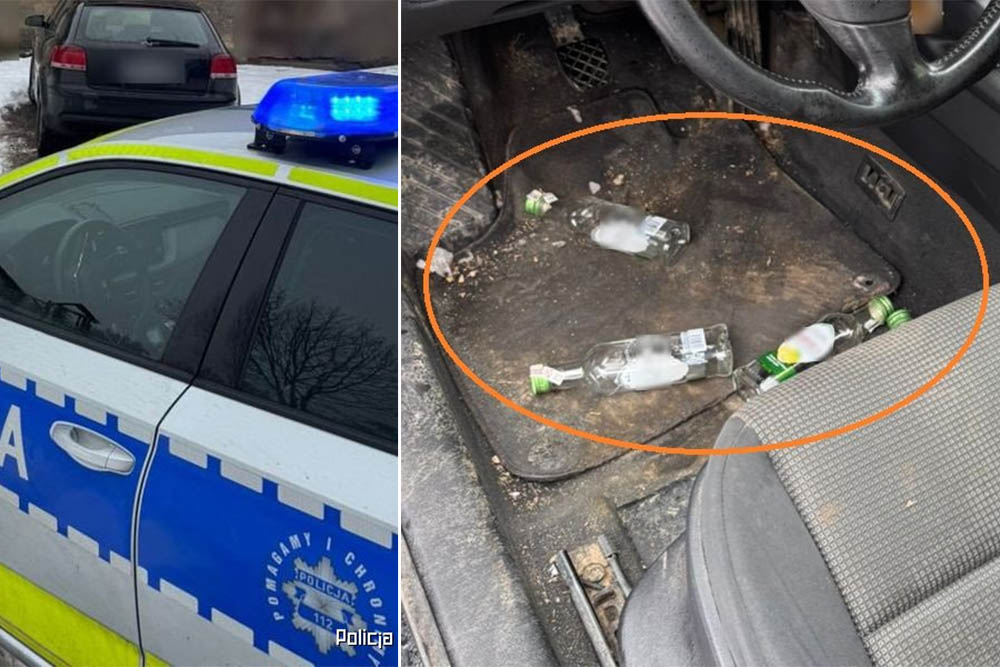 Policyjny pościg za pijanym kierowcą