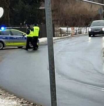 Wypadek koło Lwówka Śląskiego. Droga zamknięta.