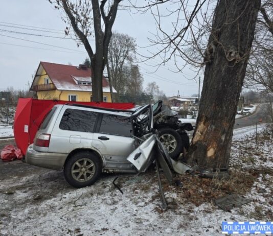 Policja o okolicznościach tragicznego wypadku w Lubomierzu