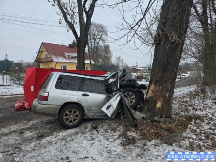 wypadek Lubomierz 2