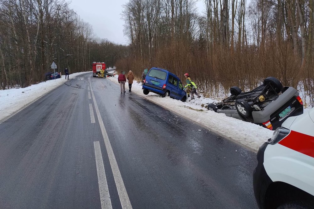 wypadek gradowek straz 1