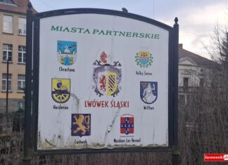 Skwer Miast Partnerskich w Lwówku Śląskim 1
