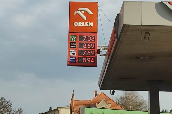 diesel ceny paliw