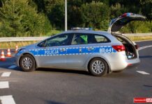 Wypadek na drodze wojewódzkiej . Utrudnienia na drodze