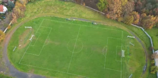 Burmistrz planuje modernizację stadionu Gryfa stadion Gryf Gryfów Śląski