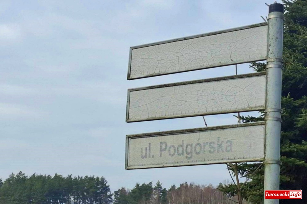 Ulica w mieście Lwówek Śląski 4 ulica Podgorska 20