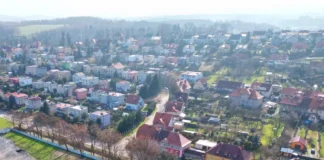 ulica Żwirki i Wigury w Lwówku Śląskim