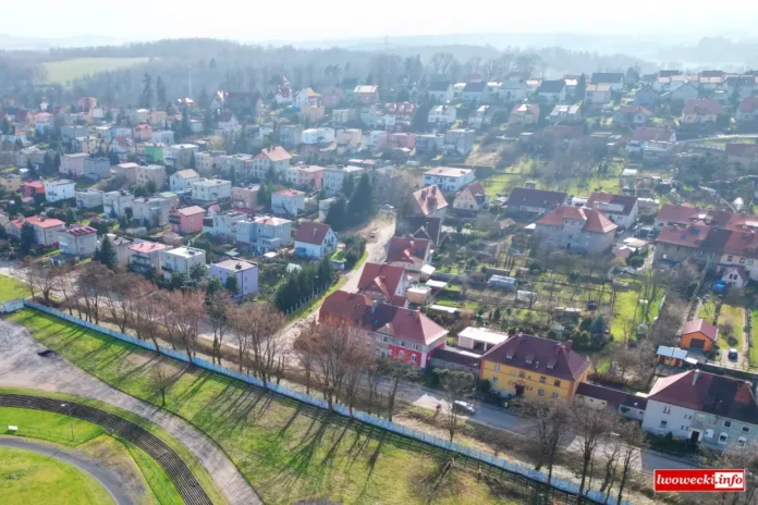 ulica Żwirki i Wigury w Lwówku Śląskim