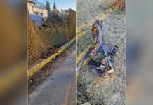 Wypadł z drogi. Wjechał w płot. Sprawca poszukiwany