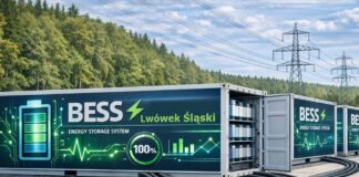 Lwówek Śląski – jeden z największych magazynów energii w Polsce BESS – Battery Energy Storage System Lwówek Śląski