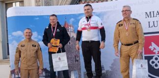 Mistrzostwa Polski Strażaków w Jeździe Indywidualnej na Czas w Kolarstwie Szosowym
