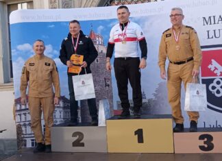Mistrzostwa Polski Strażaków w Jeździe Indywidualnej na Czas w Kolarstwie Szosowym