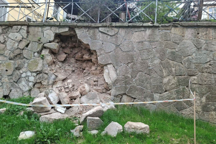 Sobota - mur oporowy - tragedii