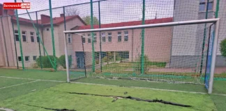 boisko orlik szkoła Lwówek zagrożenie dzieci
