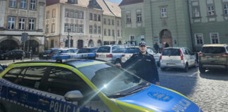 mł asp Michał Hajdul - dzielnicowy z Gryfowa Śląskiego