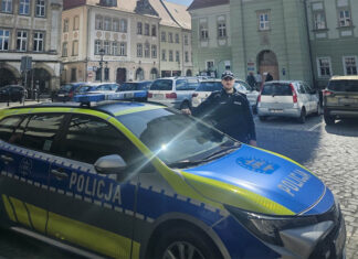 mł asp Michał Hajdul - dzielnicowy z Gryfowa Śląskiego