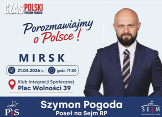 Zapraszamy na spotkanie z posłem na Sejm RP Szymonem Pogodą poseł szymon pogoda