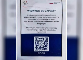 Wezwanie do zapłaty! Policja ostrzega