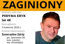 Zaginął 48-latek. Trwają poszukiwania zaginiony