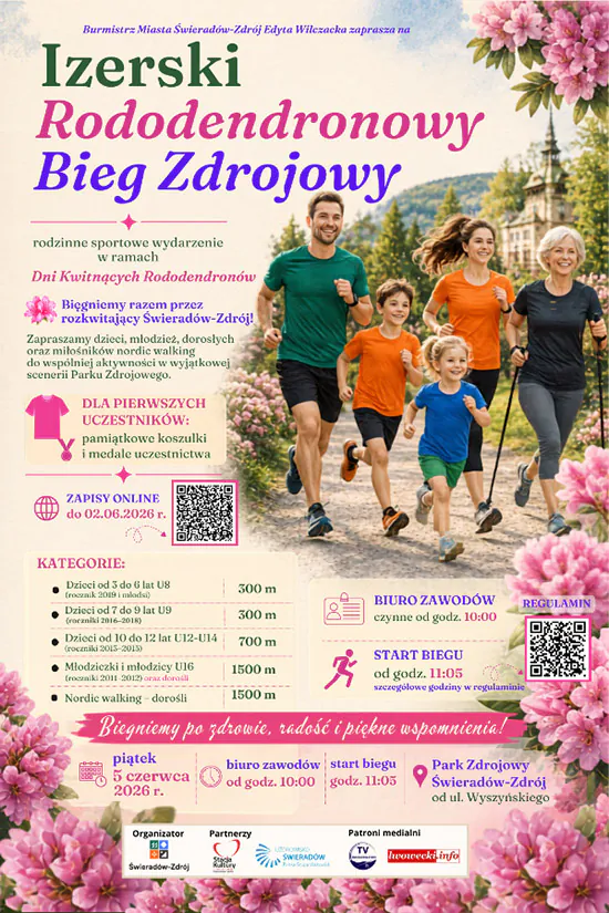 Zapraszamy na Izerski Bieg Zdrojowy zdjęcia
