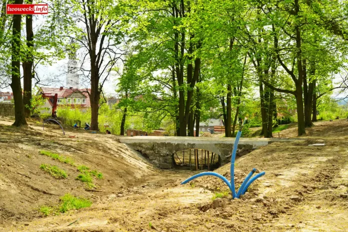 park miejski w Gryfowie Śląskim