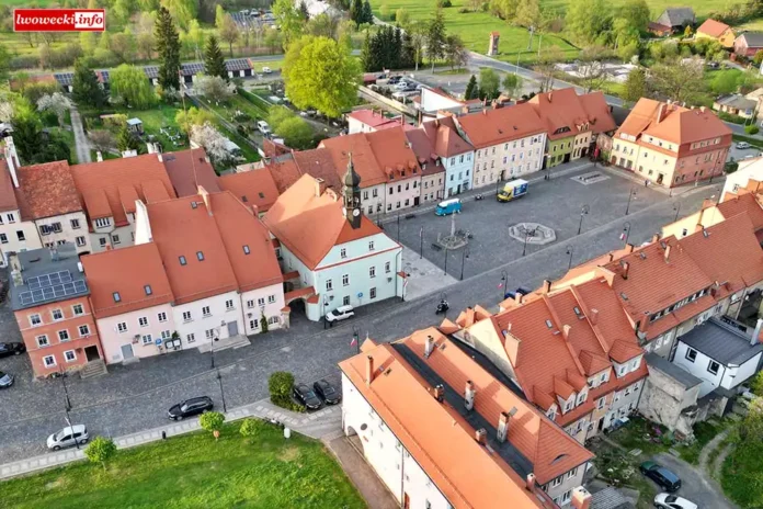 Lubomierz rynek dron 2
