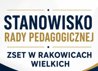 Stanowisko Rady Pedagogicznej ZSET w Rakowicach Wielkich