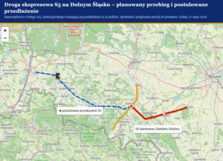 Droga ekspresowa S5 z Bolkowa przez Jelenią, Gryfów do Zgorzelca