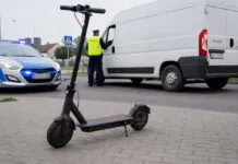 Stracił kontrole nad hulajnogą – trafił do szpitala