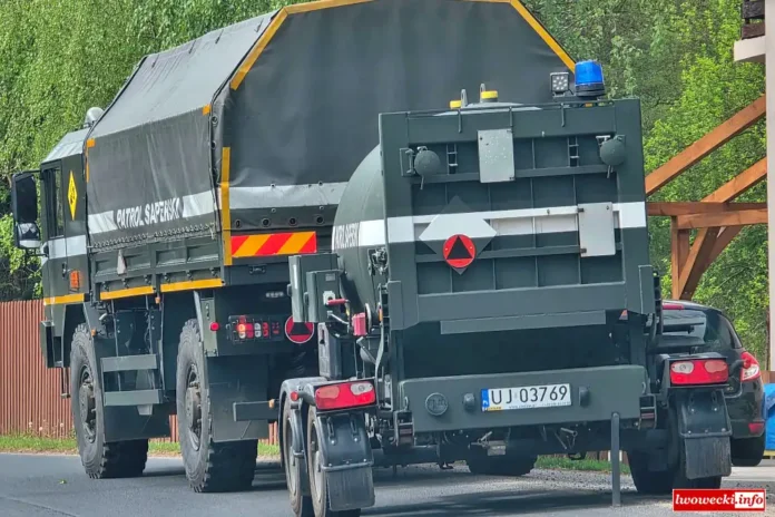 niewybuch patrol saperski Pławna 2