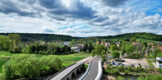 nowy most w Lwówku Śląskim DW 364