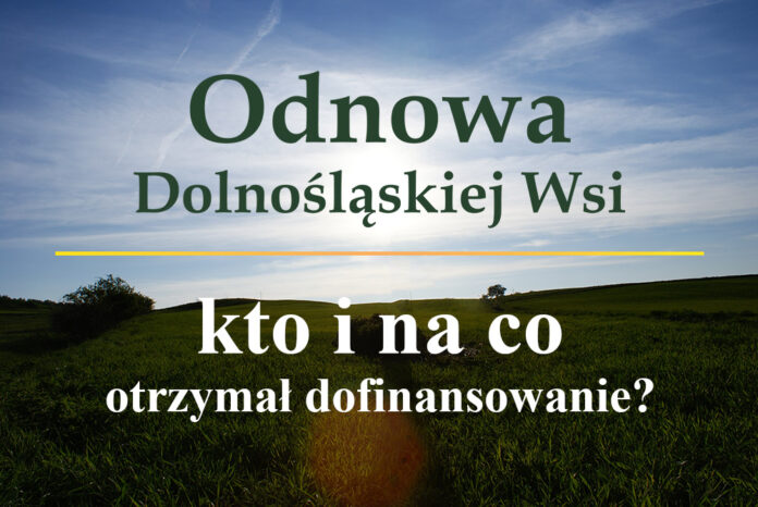 Odnowa Dolnośląskiej Wsi