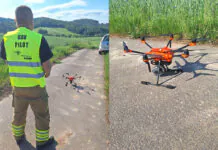 osp lubomierz dron