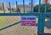 plac zabaw Rakowice Małe teren prywatny zakaz wstępu