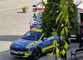 policja i pogotowie