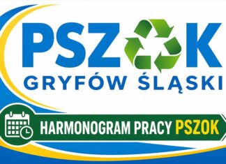 Harmonogram Pracy Punktu Selektywnej Zbiórki Odpadów Komunalnych pszok gryfów śląski harmonogram pracy godziny otwarcia