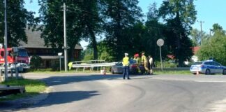 BMW Wypadek Rakowice Małe