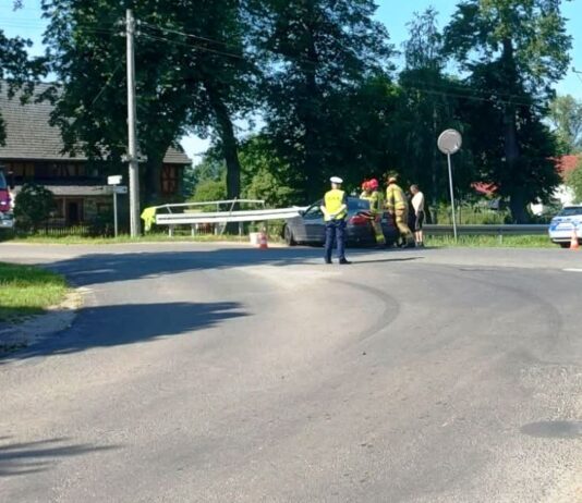BMW Wypadek Rakowice Małe