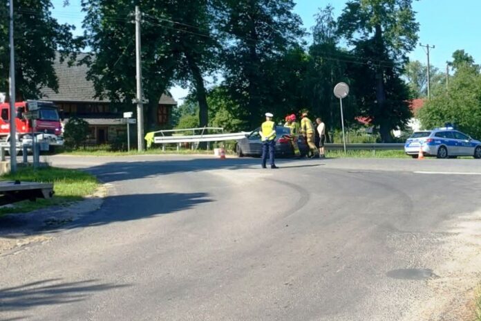 BMW Wypadek Rakowice Małe