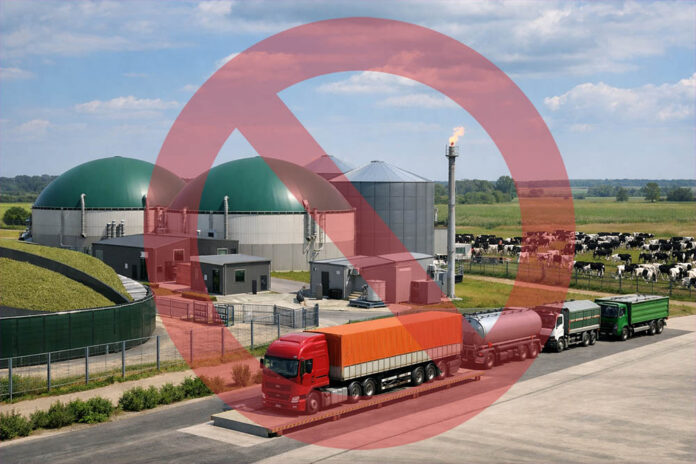Biogazownia rolnicza - protest sprzeciw