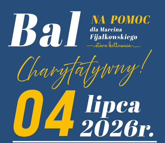Zapraszamy na Bal Charytatywny dla Marcina