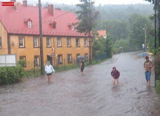 nawalnica burza zalane ulice swieradow 3