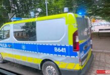 Passat zatrzymany przy dworcu autobusowym. Dlaczego? policja lwówek dworcowa