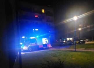 pożar gryfów straż 2