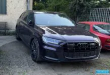 samochód audi sq7 kradzież
