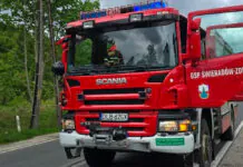 Gaszenie pożarów lasów – ćwiczenia służb
