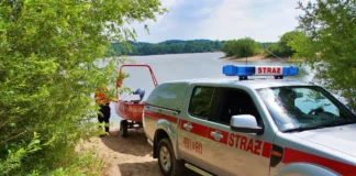 straż pożarna jezioro