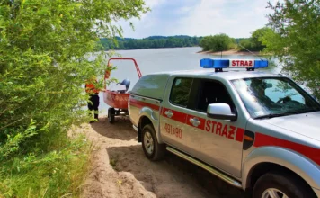 straż pożarna jezioro